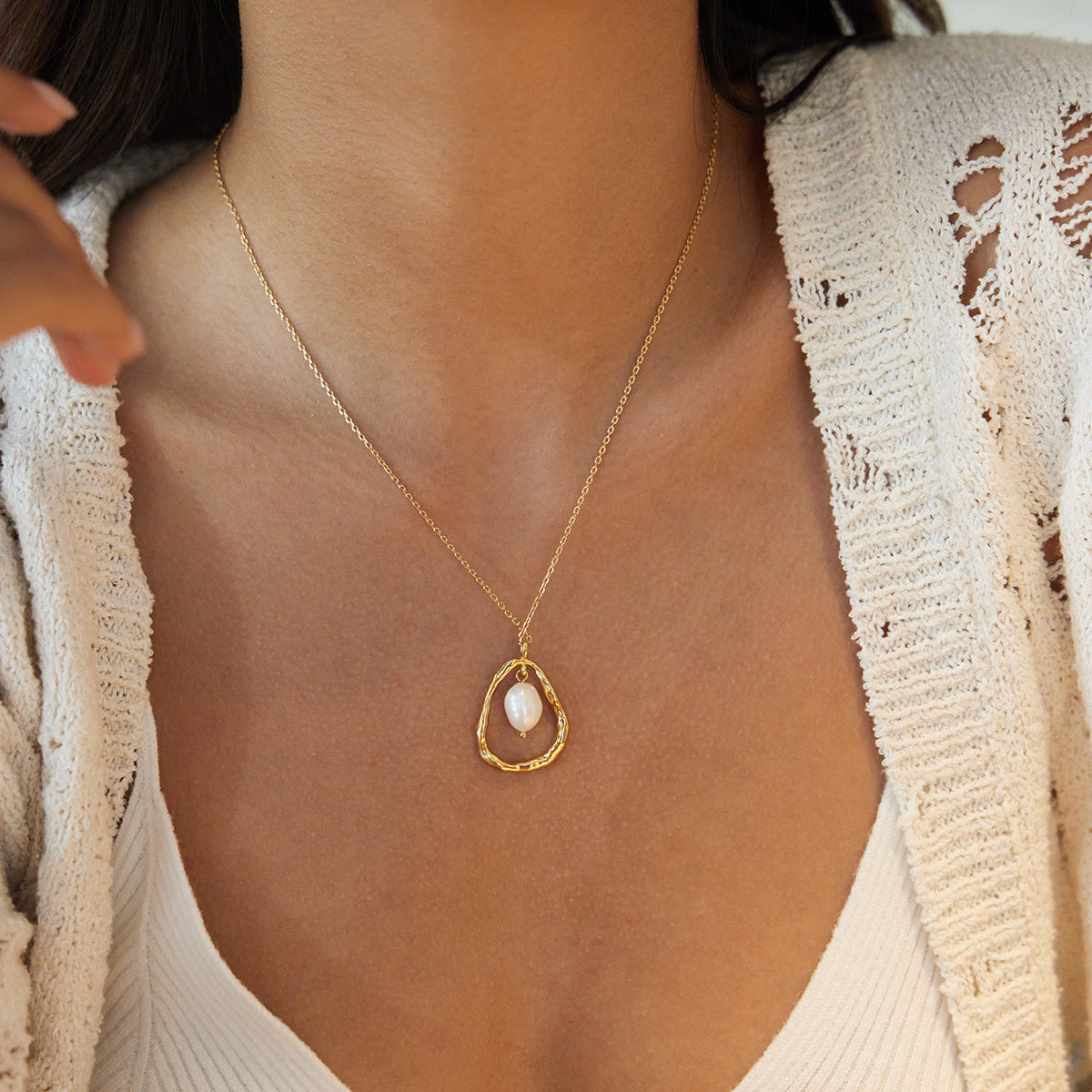 collana perla
