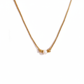 Gold Pearl Necklace